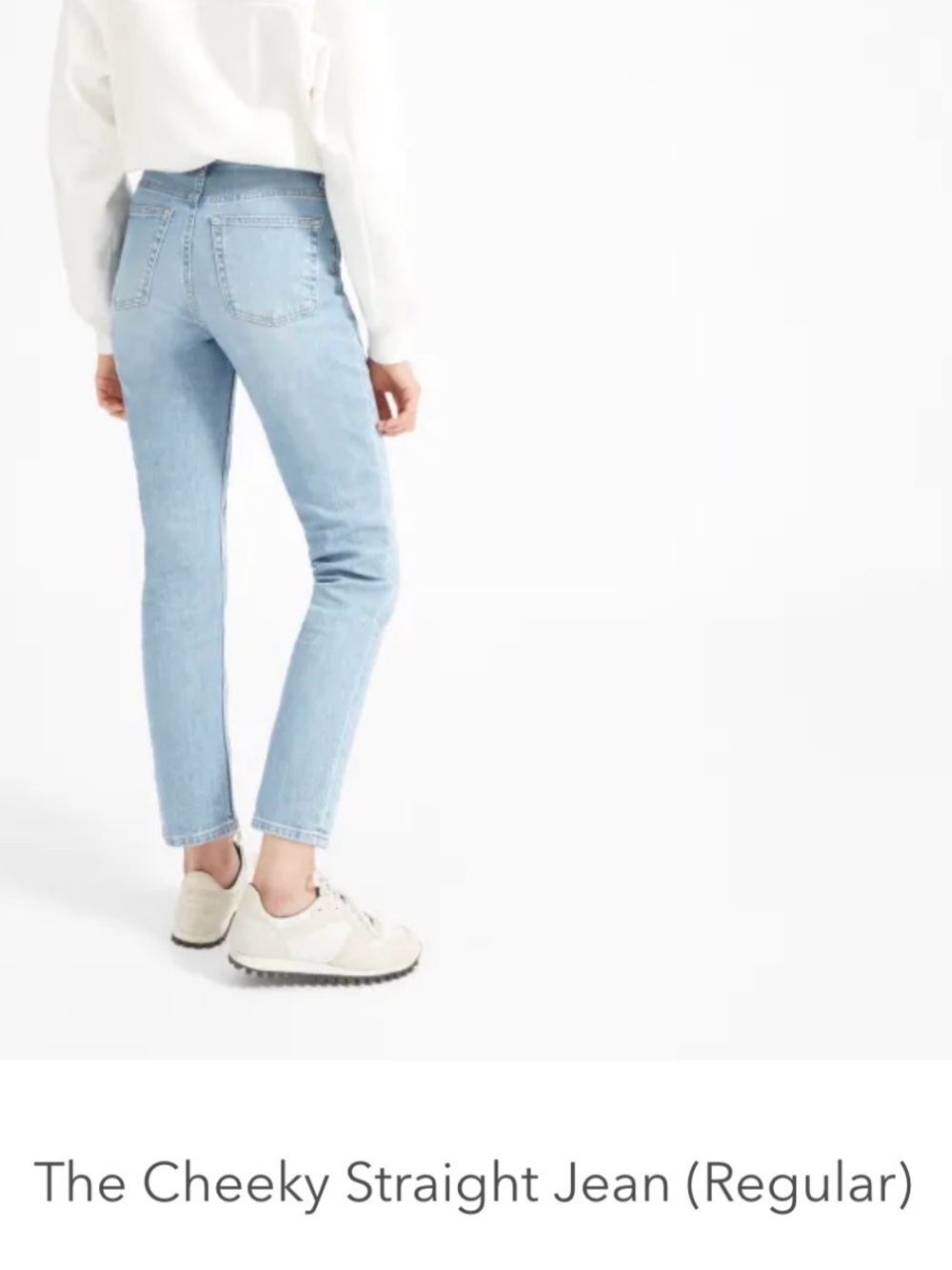 Everlane the Cheeky Straight-Leg Jeans - 26 Regular